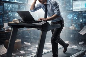 The Mental Health Cost of Endless Reskilling: Anxiety, Depression, Burnout, and Suicide Risk in a Profit-Driven Economy