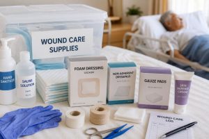 Essential Wound Care Supplies Every Home Caregiver Needs for Bedridden and Limited Mobility Patients Essential Wound Care Supplies Every Home Caregiver Needs for Bedridden and Limited Mobility Patients