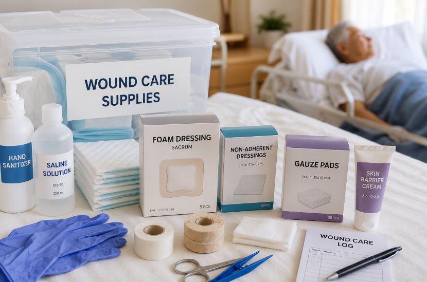 Essential Wound Care Supplies Every Home Caregiver Needs for Bedridden and Limited Mobility Patients