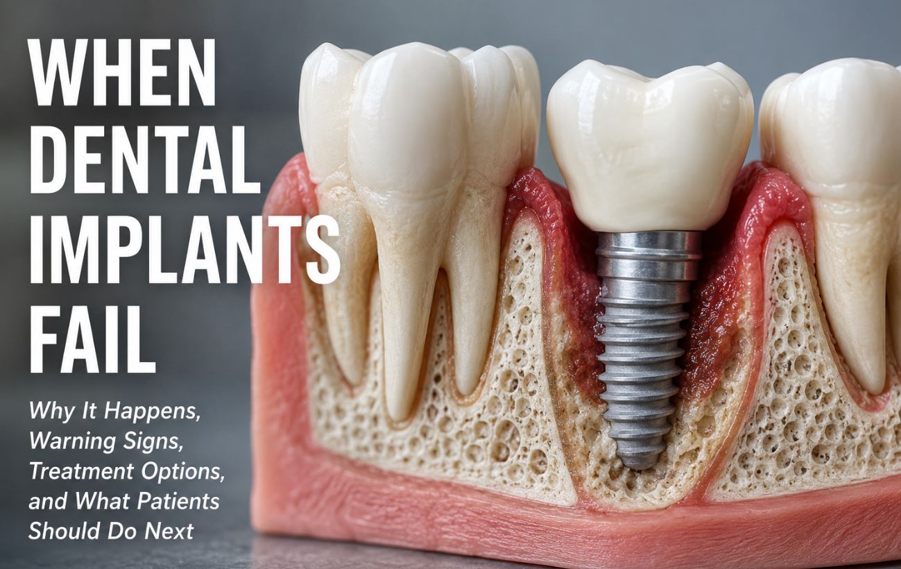 When Dental Implants Fail: Why It Happens, Warning Signs, Treatment ...